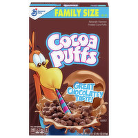 Cocoa Puffs Corn Puffs, Frosted, Family Size, 18.1 Ounce