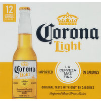 Corona Light Beer, 12 Each