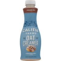 Califia Farms Oat Creamer, Cinnamon Roll Flavored, 25.4 Fluid ounce