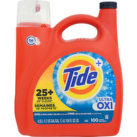 Tide Detergent, Ultra Oxi, 154 Fluid ounce
