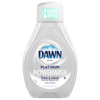 Dawn Dish Spray, Platinum, Powerwash, 16 Fluid ounce