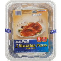 EZ Foil Roaster Pans, 2 Each