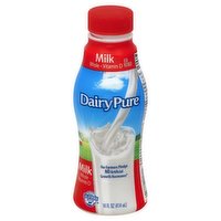 Dairy Pure Milk, Whole, 14 Ounce