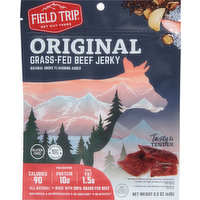 Field Trip Beef Jerky, Original, Grass-Fed, 2.2 Ounce