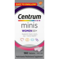 Centrum Multivitamin, Minis, Women 50+, Tablets, 160 Each