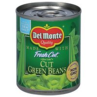 Del Monte Green Beans, Cut, 8 Ounce