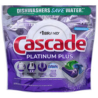 Cascade Dishwasher Detergent, Fresh Scent, Actionpacs, 11 Each