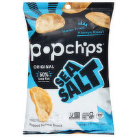 Popchips Popped Potato Snack, Original, Sea Salt, 5 Ounce
