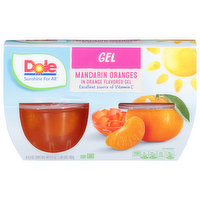 Dole Mandarin Oranges, in Orange Flavored Gel, Gel, 4 Each