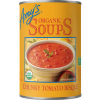 Amy's Soups, Organic, Chunky Tomato Bisque, 14.5 Ounce