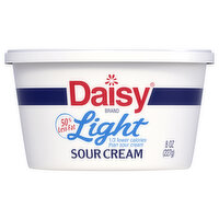 Daisy Sour Cream, Light, 8 Ounce