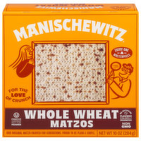 Manischewitz Matzos, Whole Wheat, 10 Ounce