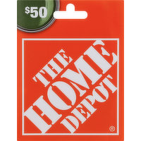 Home Depot Gift Card, $50, 1 Each