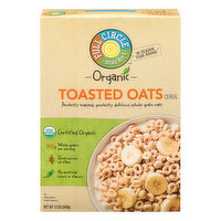 Full Circle Market Cereal, Toasted Oats, 12 Ounce