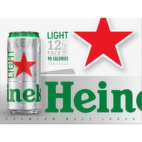 Heineken Beer, Light, 12 Pack, 12 Each