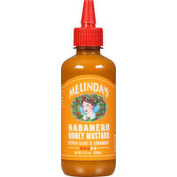 Melinda's Pepper Sauce & Condiment, Habanero Honey Mustard, 12 Ounce