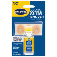 Dr. Scholl's Corn & Callus Remover, Liquid, 1 Each