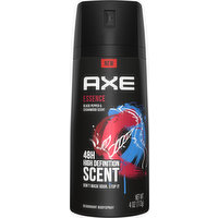 Axe Deodorant Bodyspray, Essence, Black Pepper & Cedarwood Scent, 4 Ounce