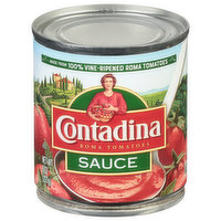 Contadina Sauce, Roma Tomatoes, 8 Ounce