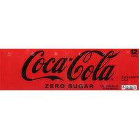 Coca-Cola Cola, Zero Sugar, Fridge Pack, 12 Each