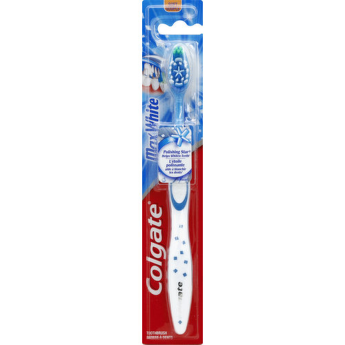 Colgate Toothbrush, Polishing Star, Soft