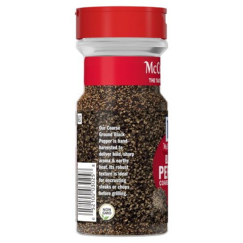 McCormick Coarse Ground Black Pepper, 3.12 oz