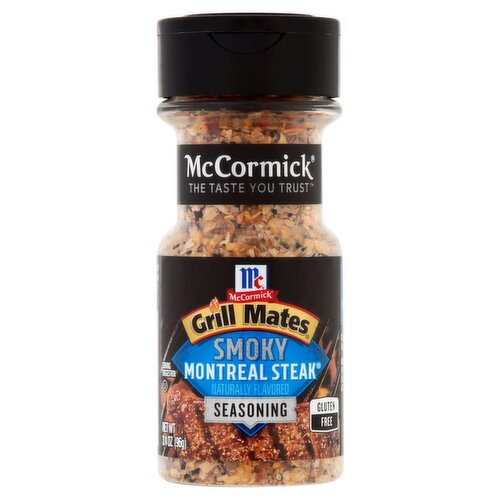 McCormick Grill Mates Smoky Montreal Steak Seasoning, 3.4 oz