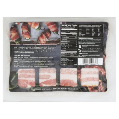 Sugardale Premium Center Cut Bacon, 12 oz - King Kullen Sugardale Premium Center Cut Bacon, 12 oz - King Kullen