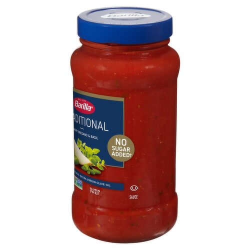 Barilla Traditional Savory Oregano & Basil Sauce, 24 oz