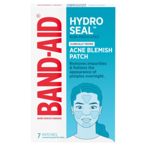 Band-Aid Hydro Seal Acne Blemish Patch, 7 count