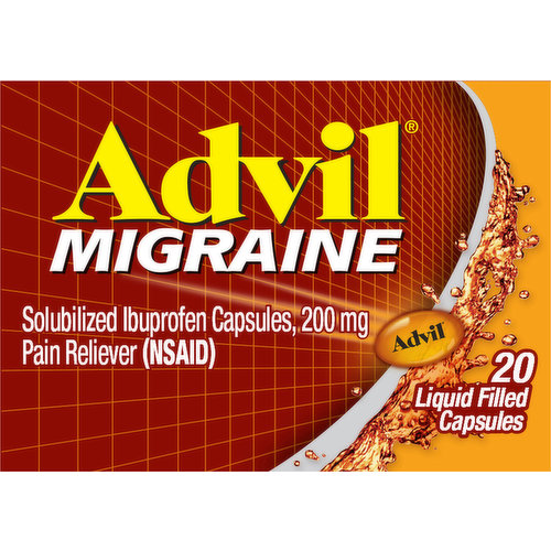 Advil Migraine, Liquid Filled Capsules