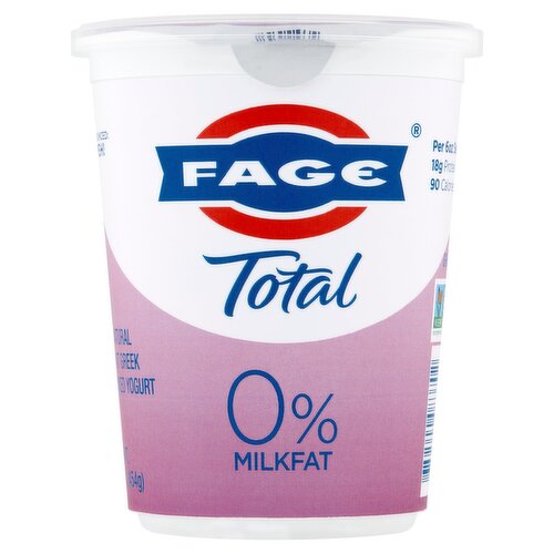 Fage Total 0% Milkfat All Natural Nonfat Greek Strained Yogurt, 16 oz