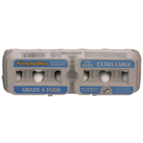 King Kullen Grade A Extra Large Eggs