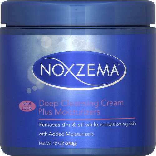 Noxzema Deep Cleansing Cream, Plus Moisturizers