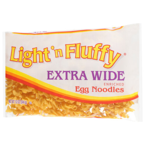 Light 'n Fluffy Egg Noodles, Enriched, Extra Wide