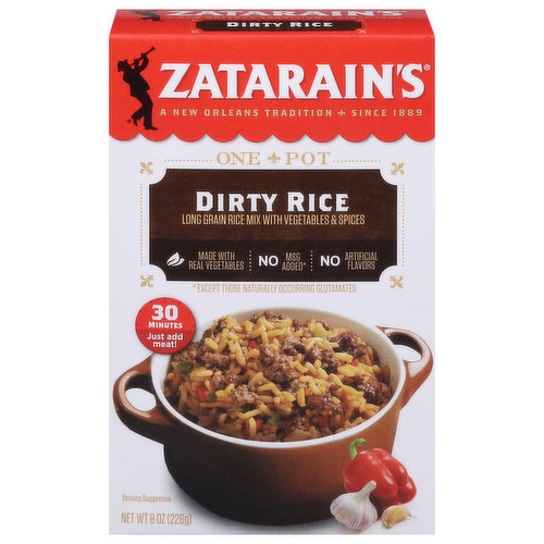 Zatarain's Dirty Rice, One Pot