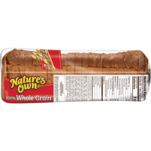 Nature's Own® Honey Wheat Bread 20 oz. Loaf