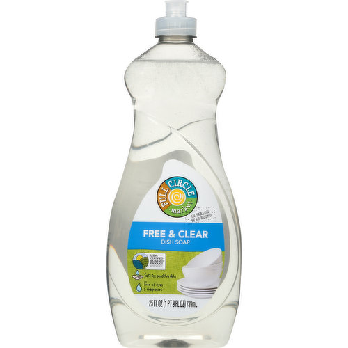 Full Circle Market Dish Soap, Free & Clear