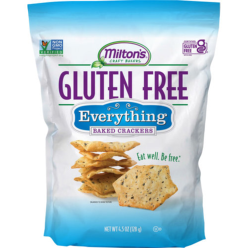 Milton's Crackers, Everything, Baked