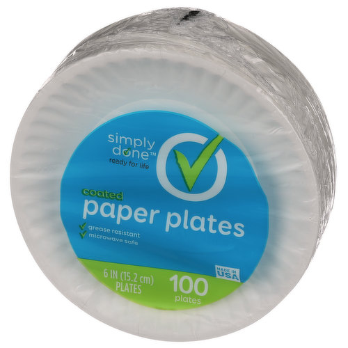 Floral Bee Disposable Paper Plates