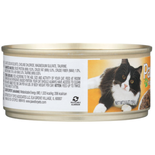 Paws Happy Life Chicken & Tuna Dinner Classic Cat Food