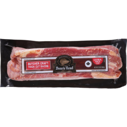 Boar's Head Bacon, Extra Thick Cut