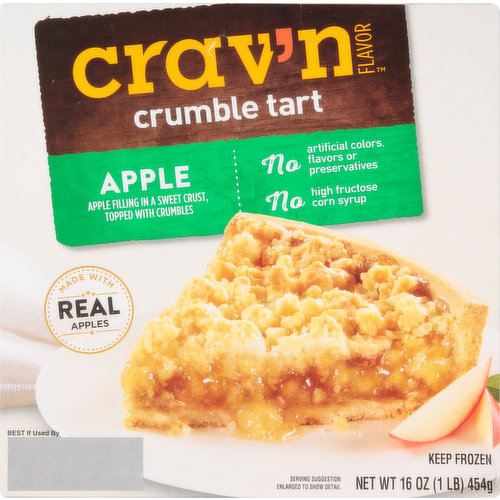 Crav'n Flavor Crumble Tart, Apple