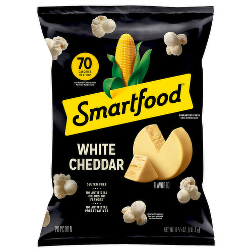 Smartfood Popcorn, White Cheddar