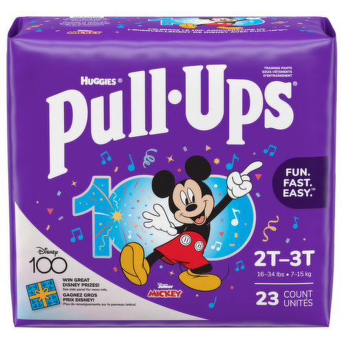 Pull-Ups Training Pants, Disney Junior Mickey, 2T-3T (16-34 lbs) - King  Kullen