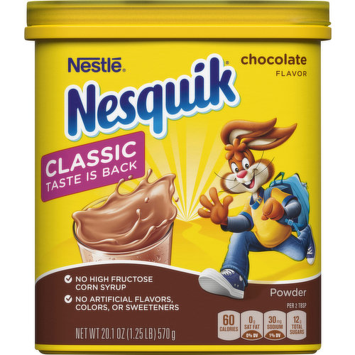 Nesquik Powder, Chocolate Flavor