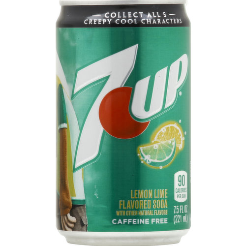 7-UP Soda, Lemon, Caffeine Free