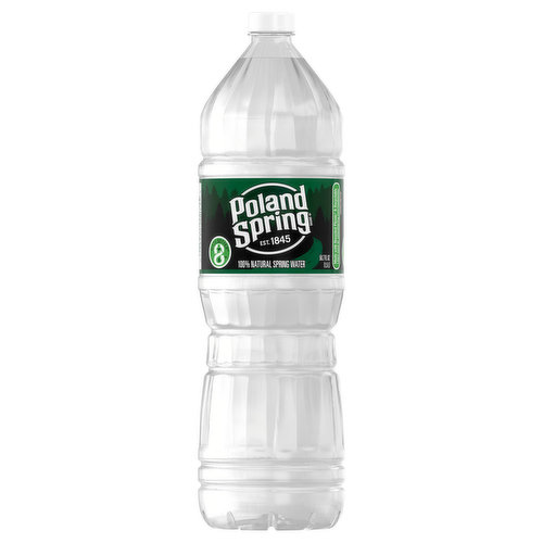 Poland Spring Spring Water, 100% Natural