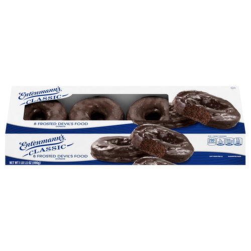 Entenmann's Donuts, Frosted Devil's Food, Classic