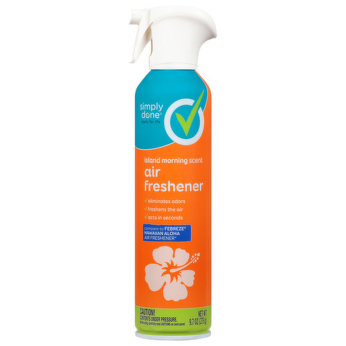 Simply Done Air Freshener, Island Morning Scent